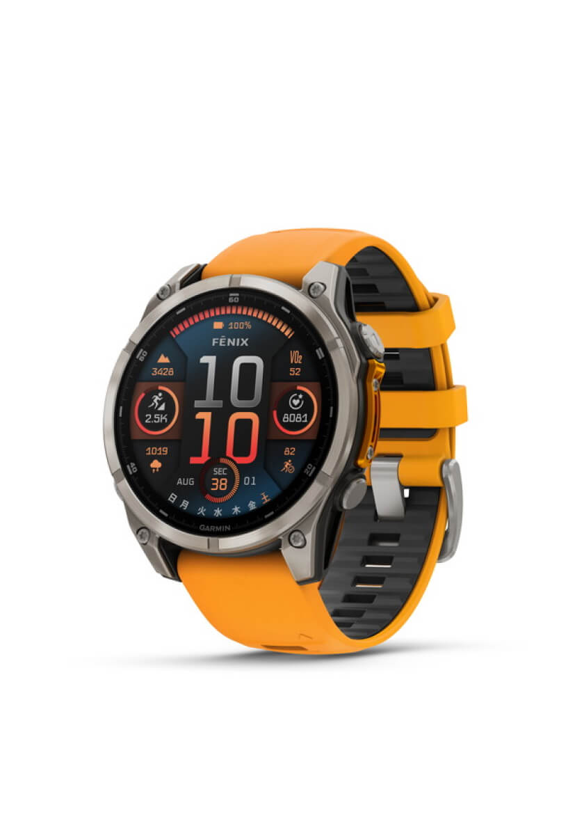 fenix 8 Sapphire AMOLED 47mm Orange