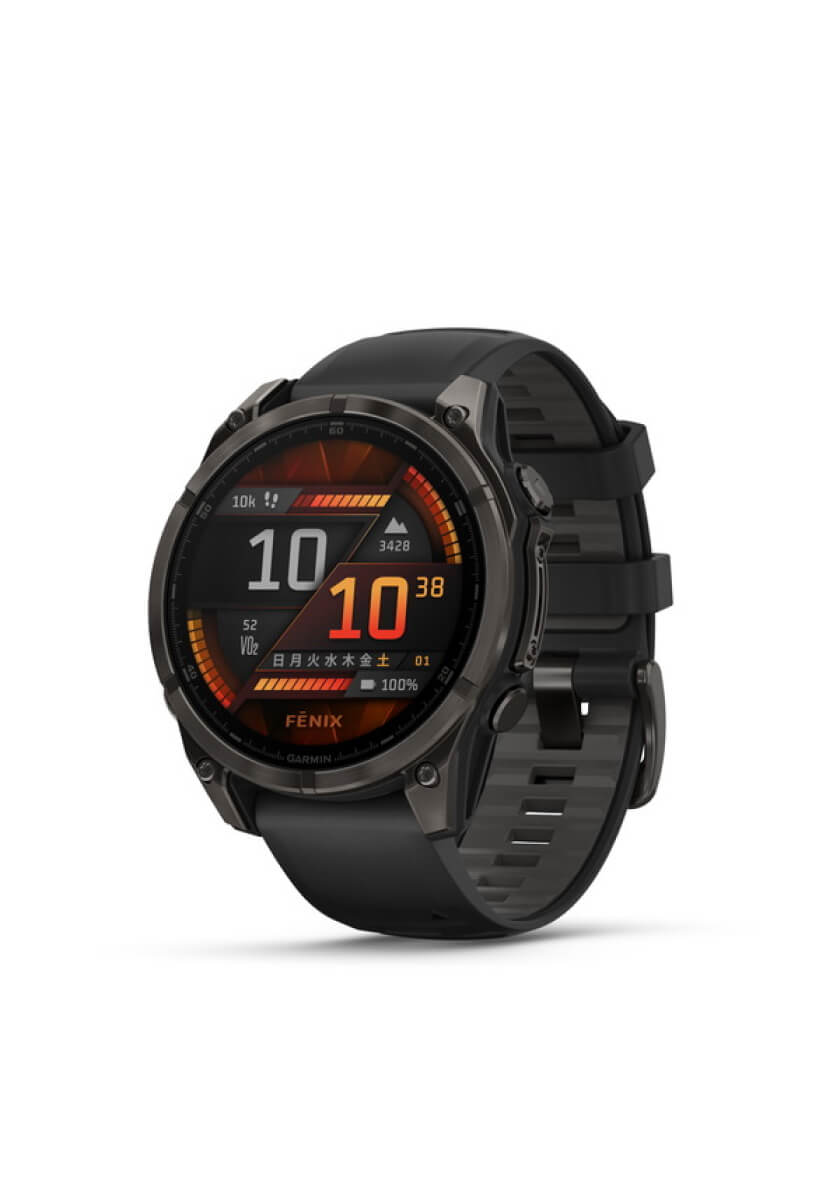 GARMIN fenix 8 Sapphire AMOLED 47mm Carbon Gray 010-02904-27