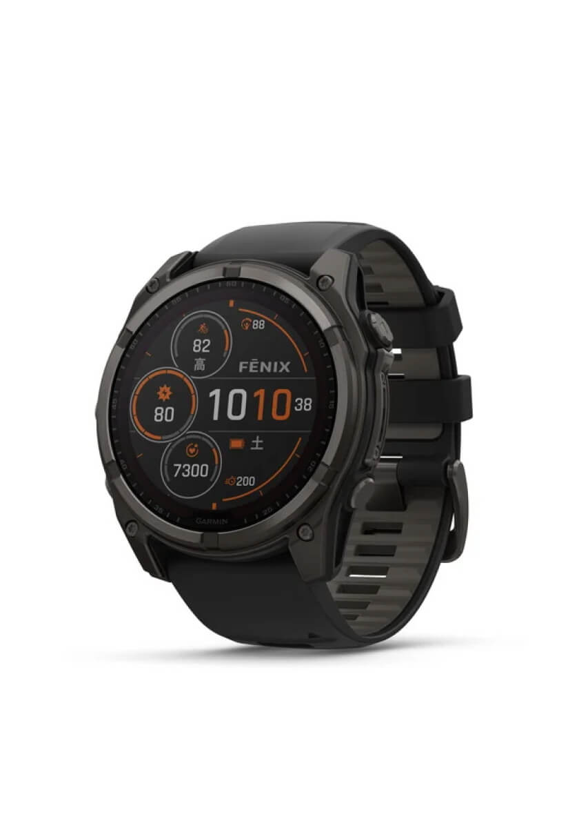 fēnix 8 Sapphire Dual Power 51mm Carbon Gray