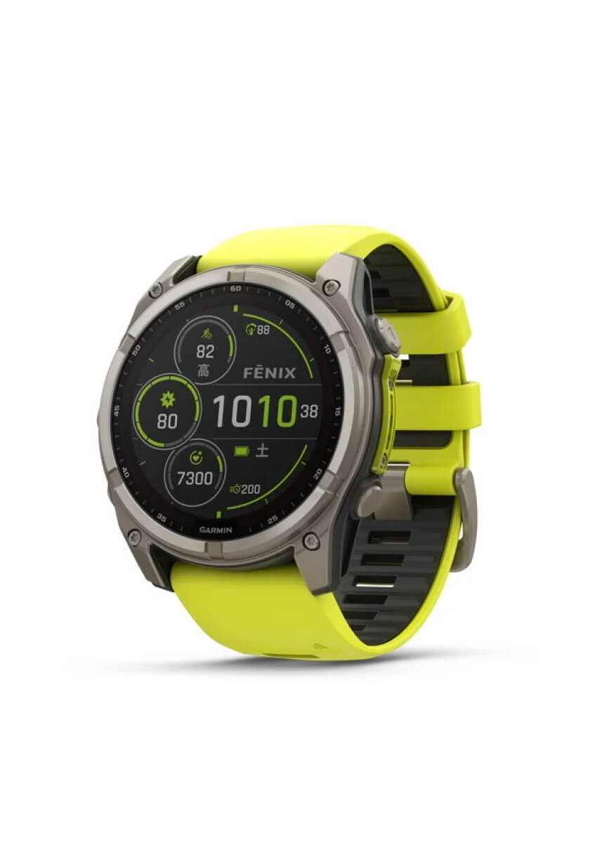 fēnix 8 Sapphire Dual Power 51mm Amp Yellow